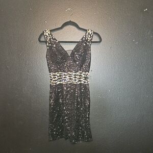 Party Time Sequin Mini Dress